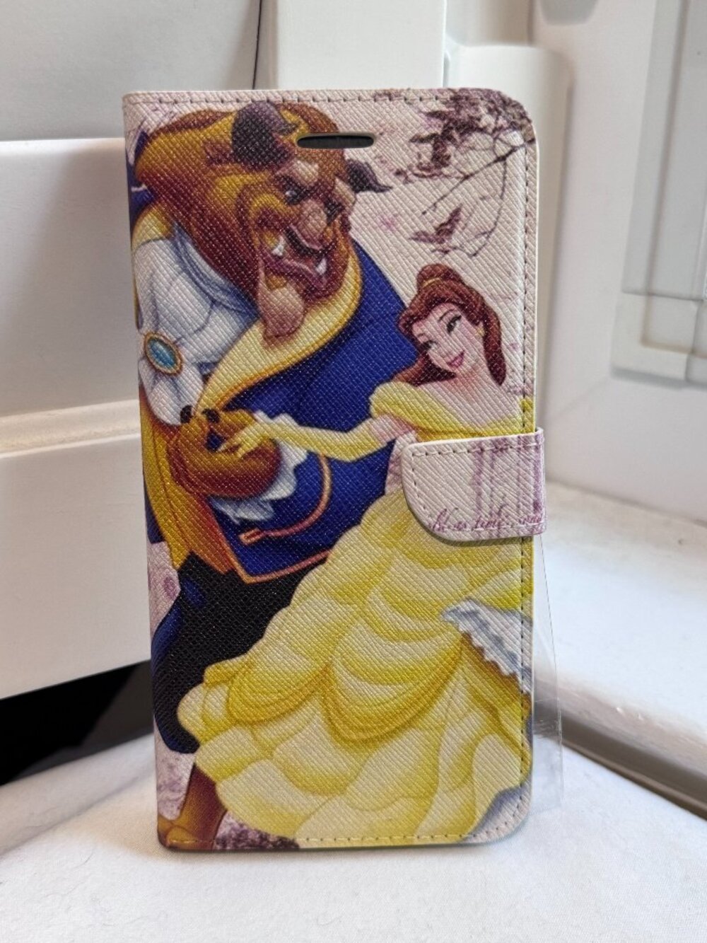🌹✨ Disney Beauty & The Beast iPhone XR Wallet Case – Enchanted Fairytale ✨🌹